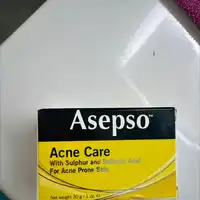 ASEPSO - Acne care with sulphur and salicylic acid