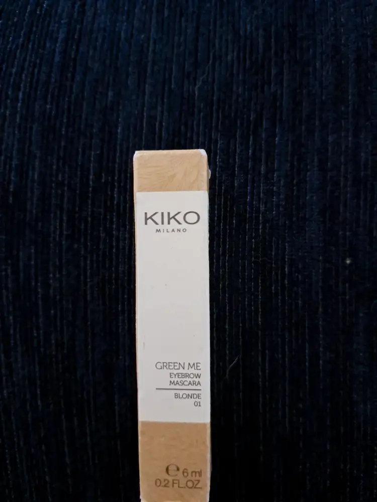 KIKO - Green me eyebrow mascara blond 01