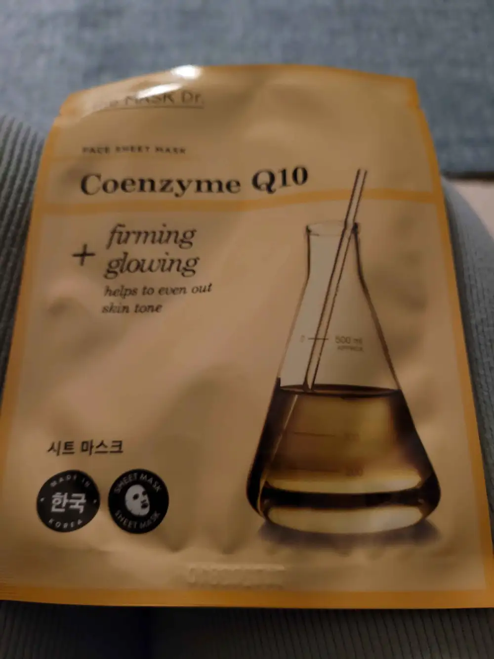 THE MASK DR. - Coenzyme Q10 - Face sheet mask