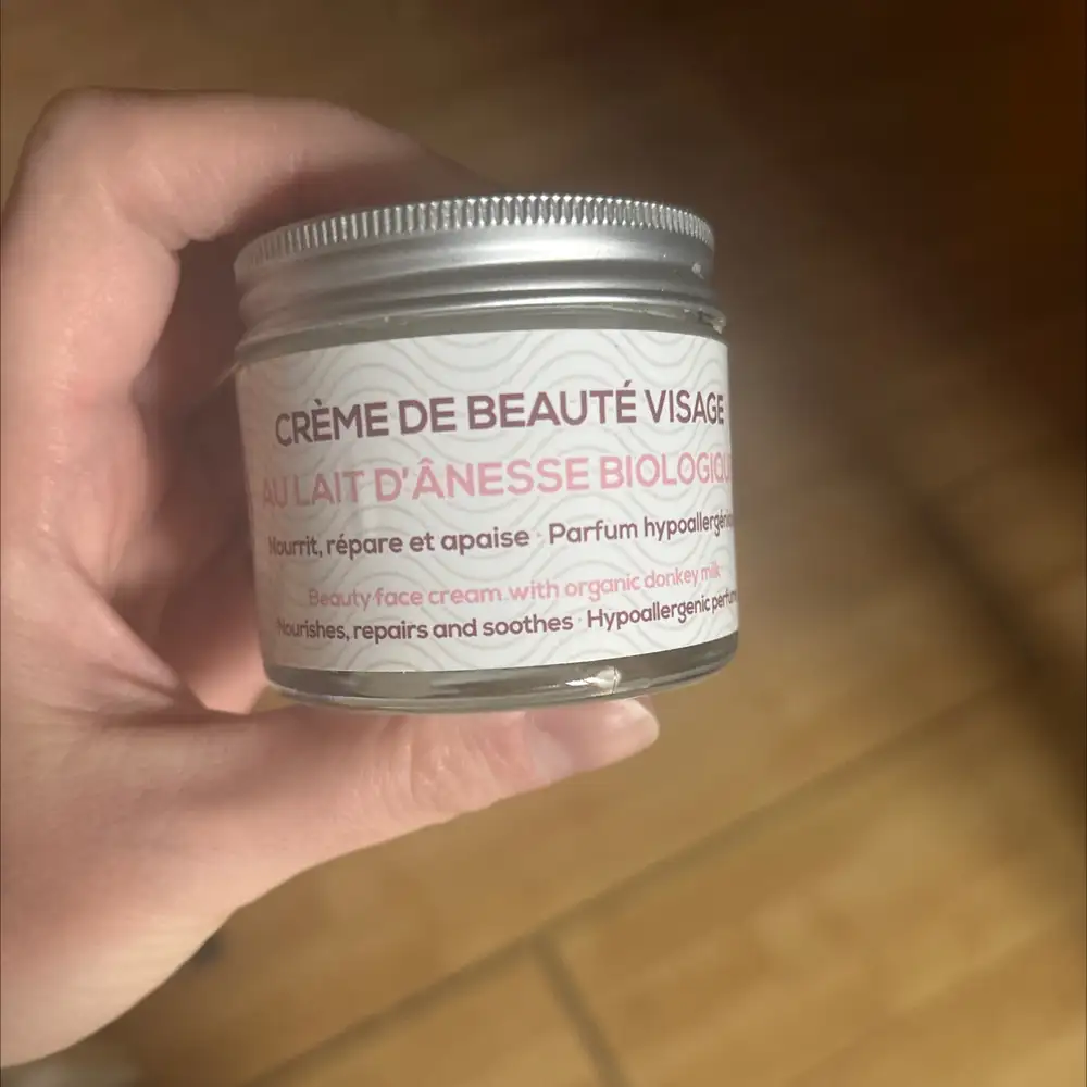LE SECRET NATUREL - Crème de beauté visage au lait d'ânesse bio