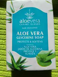 ALOE VERA CANARY ISLANDS - Aloe vera glycerine soap