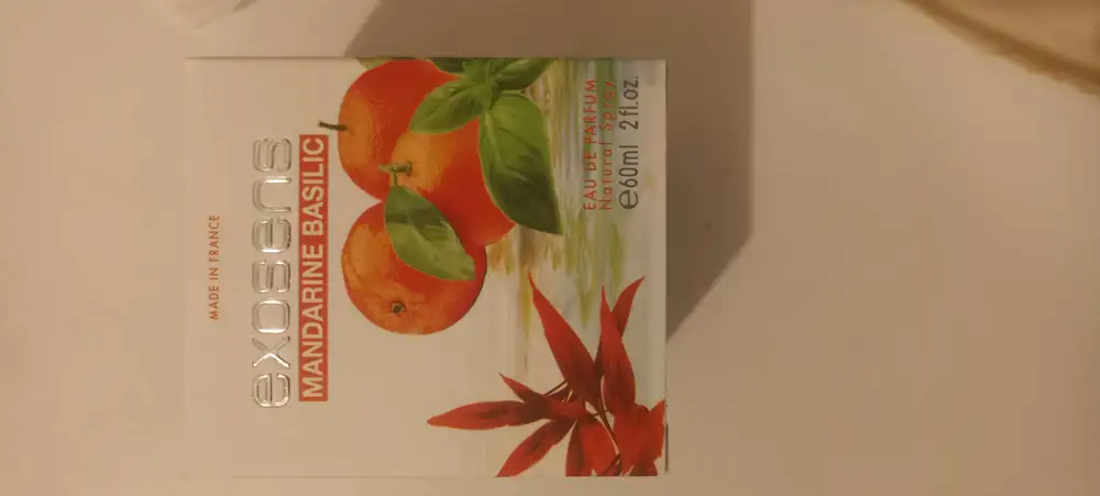 EXOSENS - Mandarine basilic - Eau de parfum natural spray