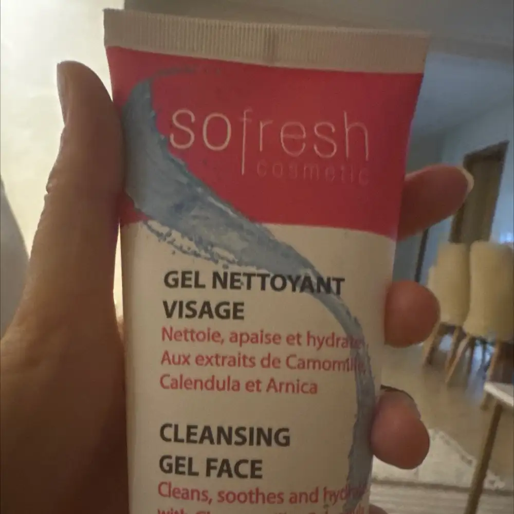 SO FRESH - Gel nettoyant visage