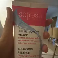 SO FRESH - Gel nettoyant visage