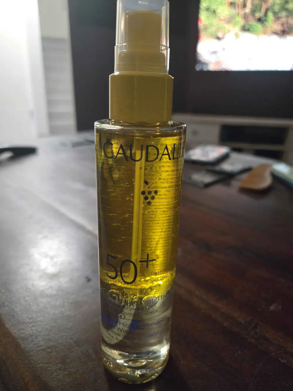 CAUDALIE - Eau solaire très haute protection SPF 50+