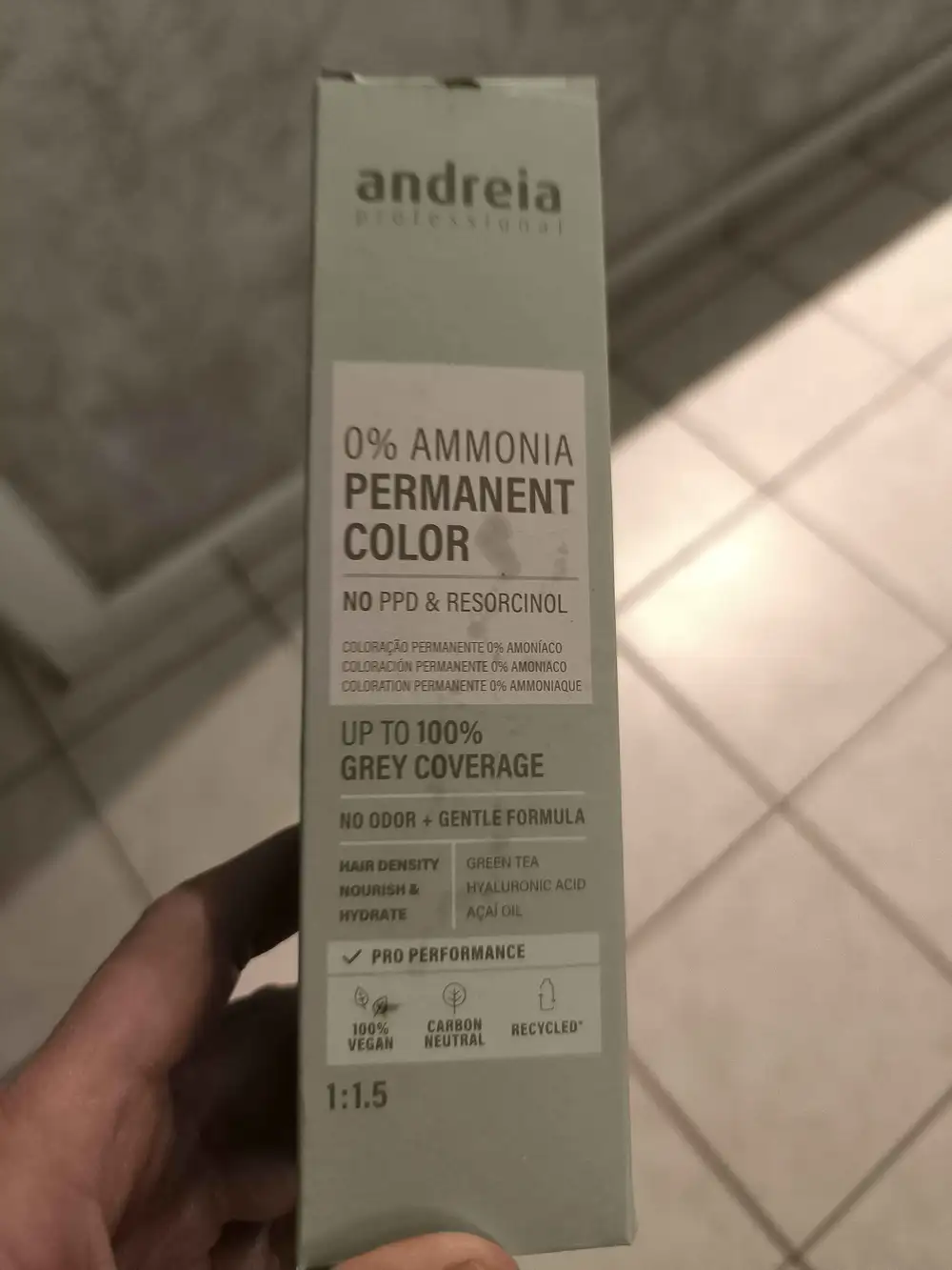 ANDREIA PROFESSIONNAL - 0% Ammonia permanent color