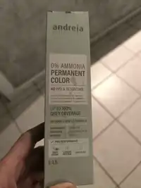 ANDREIA PROFESSIONNAL - 0% Ammonia permanent color