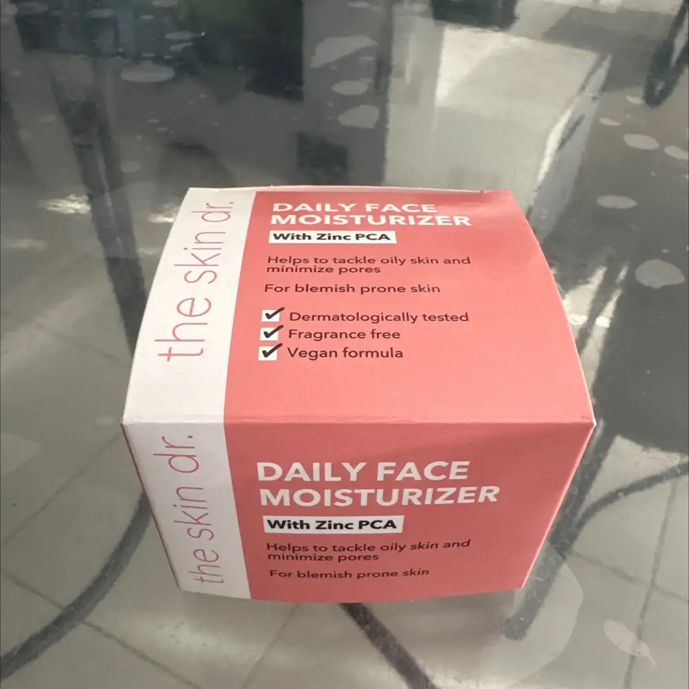 THE SKIN DR - Daily face moisturizer with zinc PCA 