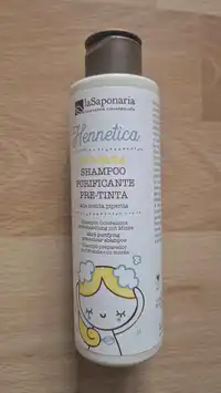 LA SAPONARIA - Hennetica - Shampoo purificante pre-tinta
