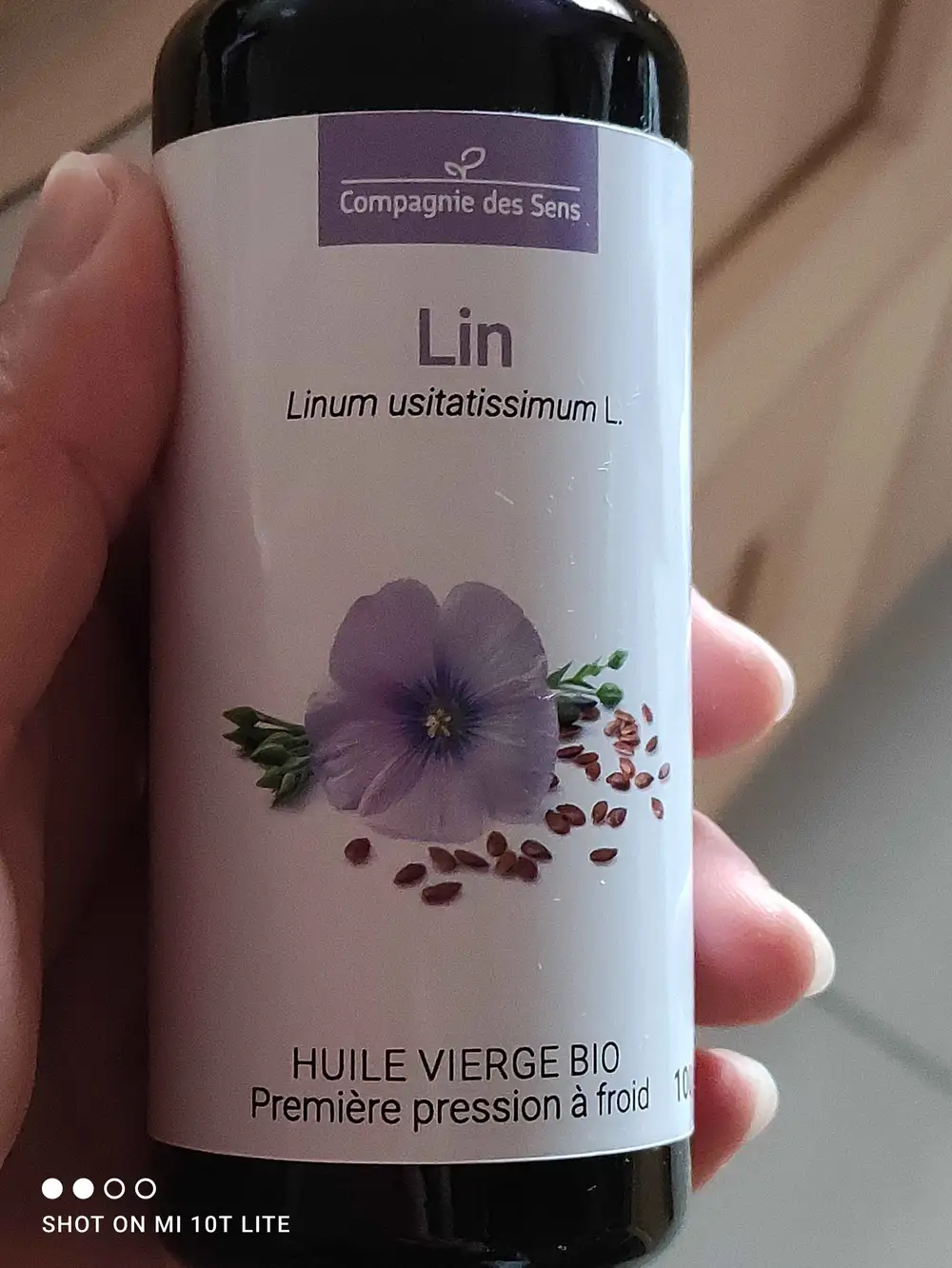 COMPAGNIE DES SENS - Lin - Huile vierge bio