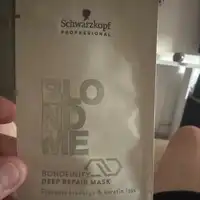 SCHWARTZKOPF - Blond me - Bondify deep repair mask 