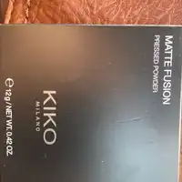 KIKO - Matte fusion pressed powder