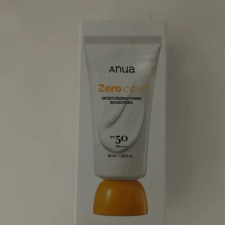 ANUA - Zero-cast - Moisturizing finish sunscreen SPF50