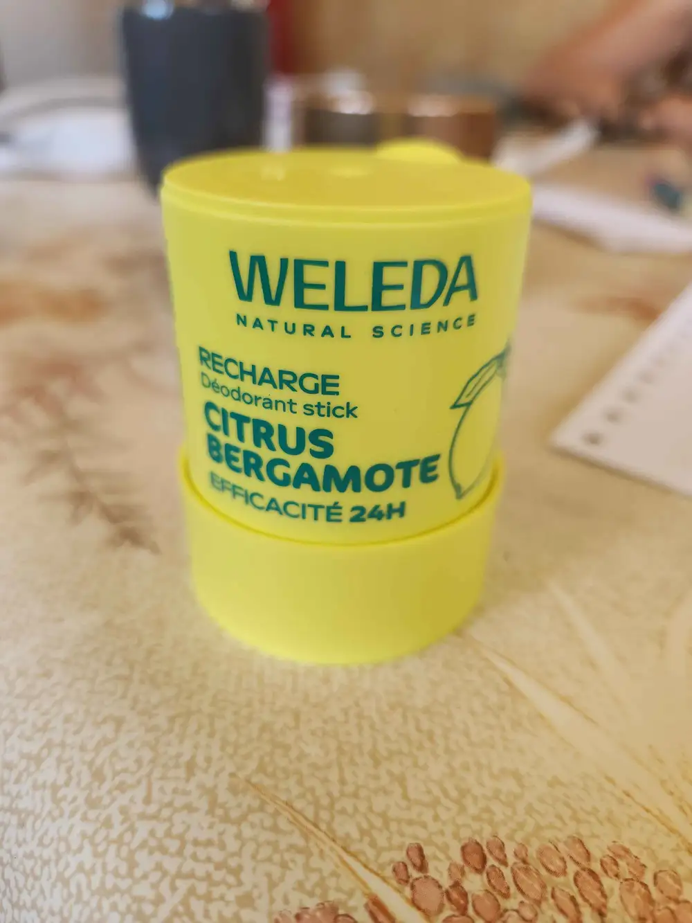WELEDA - Citrus bergamote - Recharge déodorant stick 24h