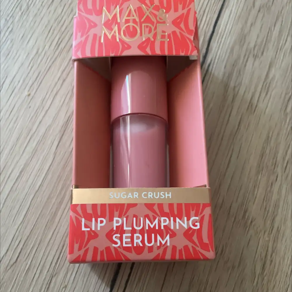 MAX & MORE - Lip plumping serum sugar crush