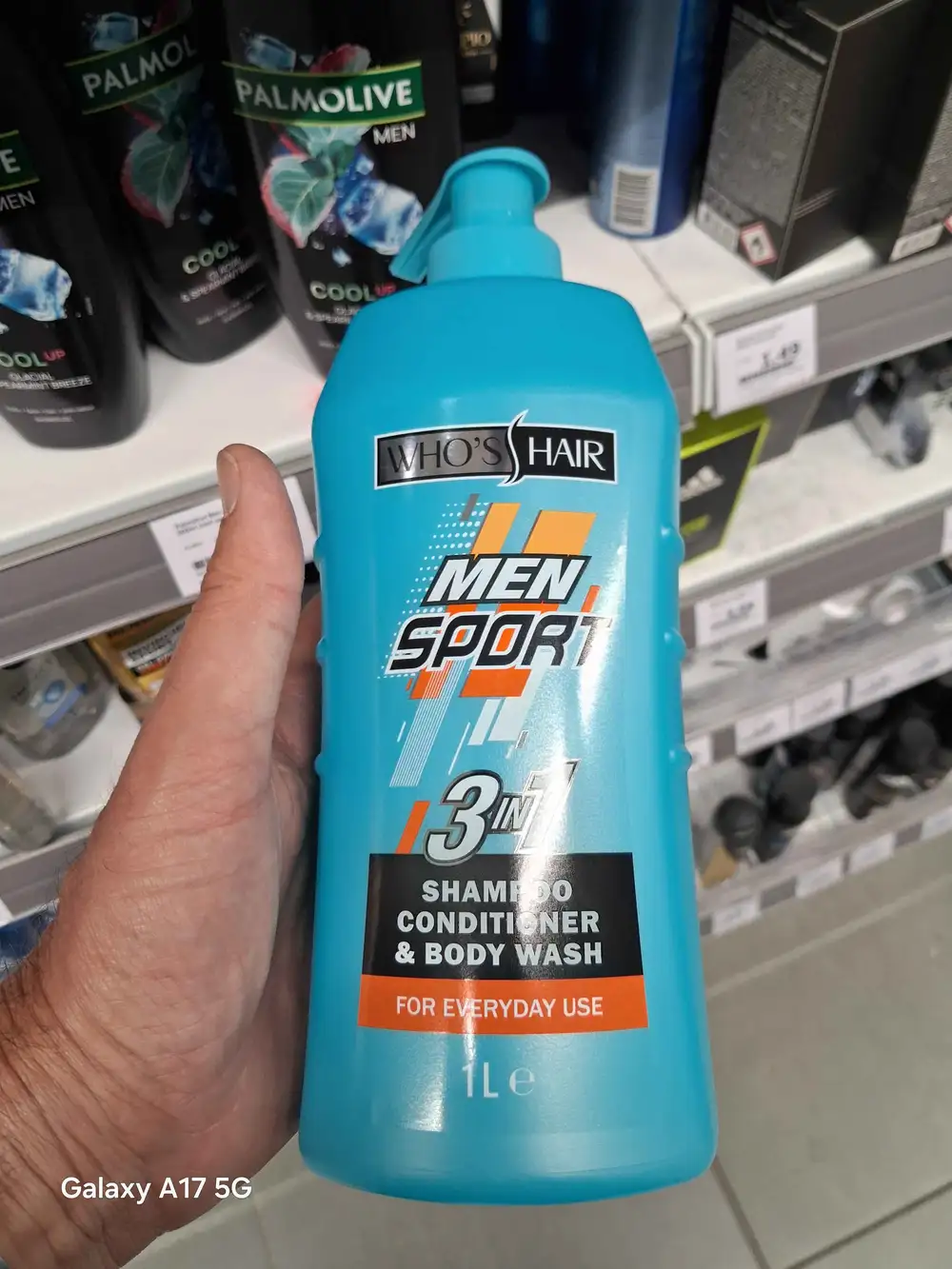 WHO'S HAIR ? - Men sport - 3in1 Shampoo conditioner & body wash
