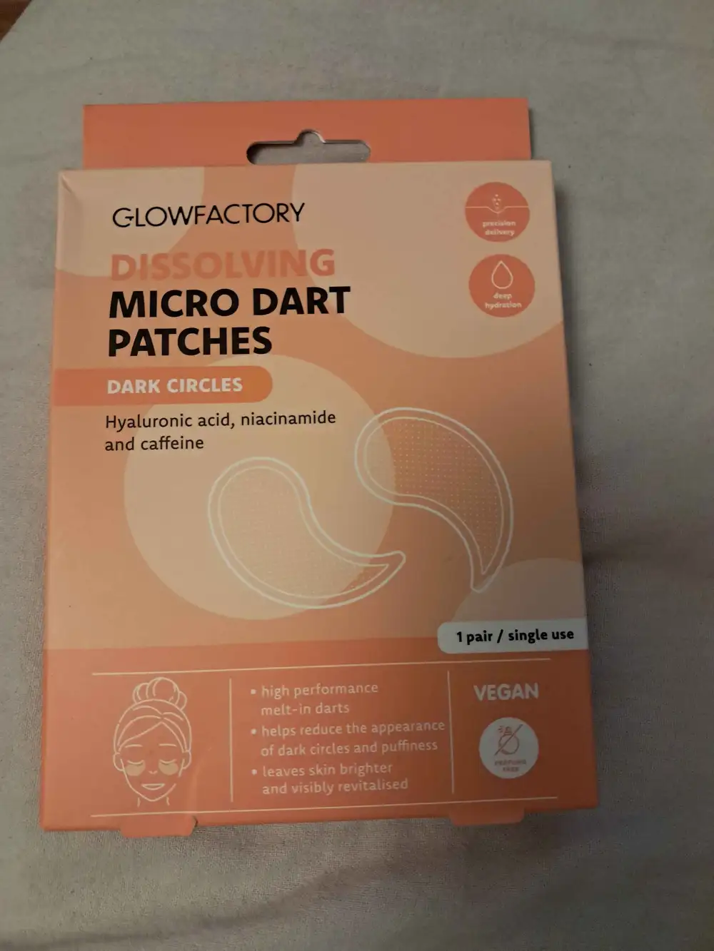 GLOW FACTORY - Dissolving micro dartcircles patches 