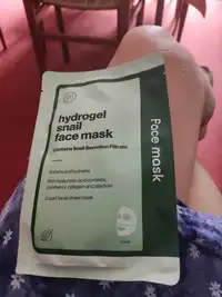 SKINBLISS - Hydrogel snail face mask