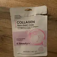 K-BEAUTY - Masque pour le visage au collagène