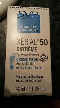SVR - Xérial 50 extrême - Crème pieds