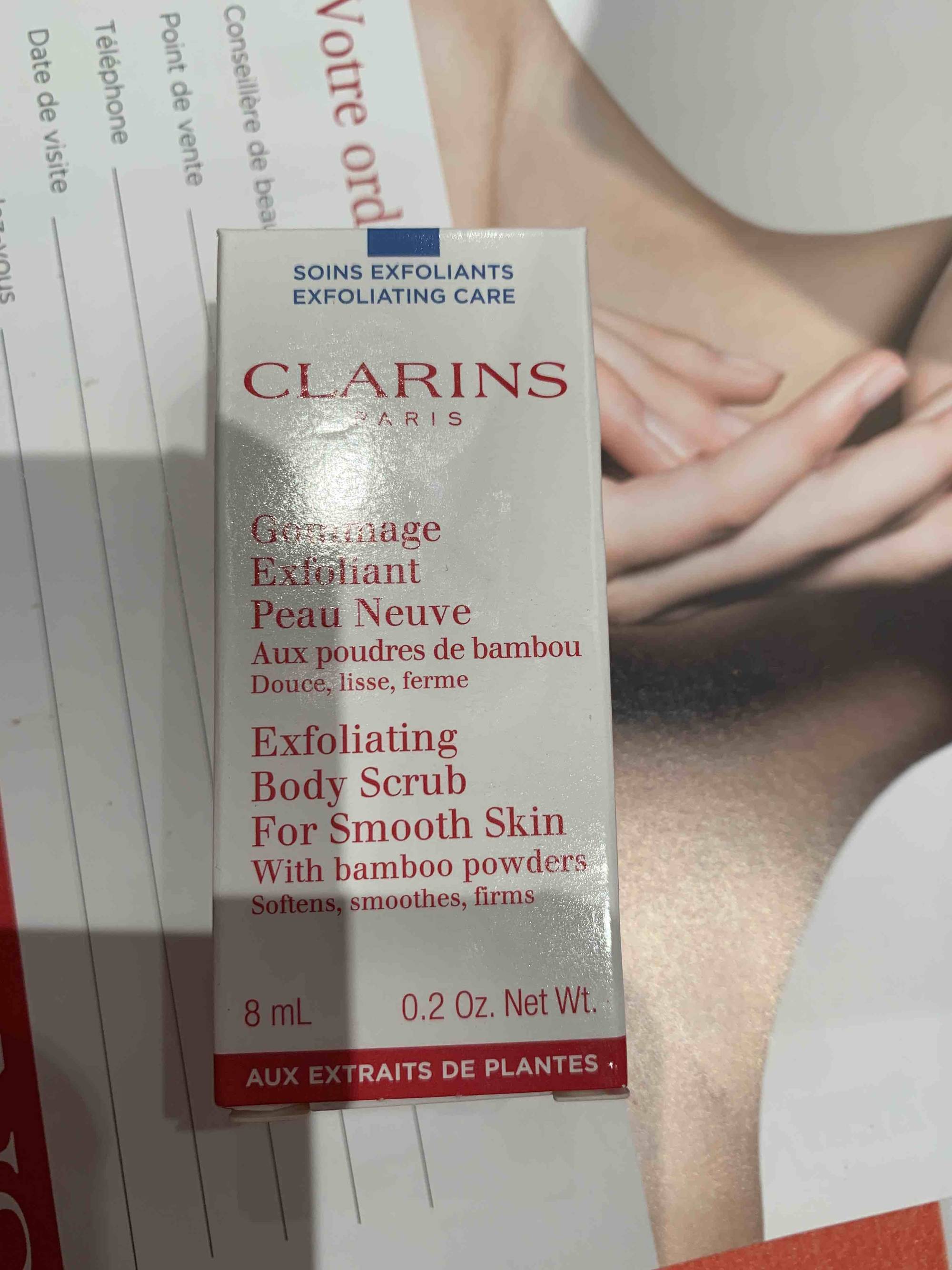 CLARINS - Gommage exfoliant peau neuve