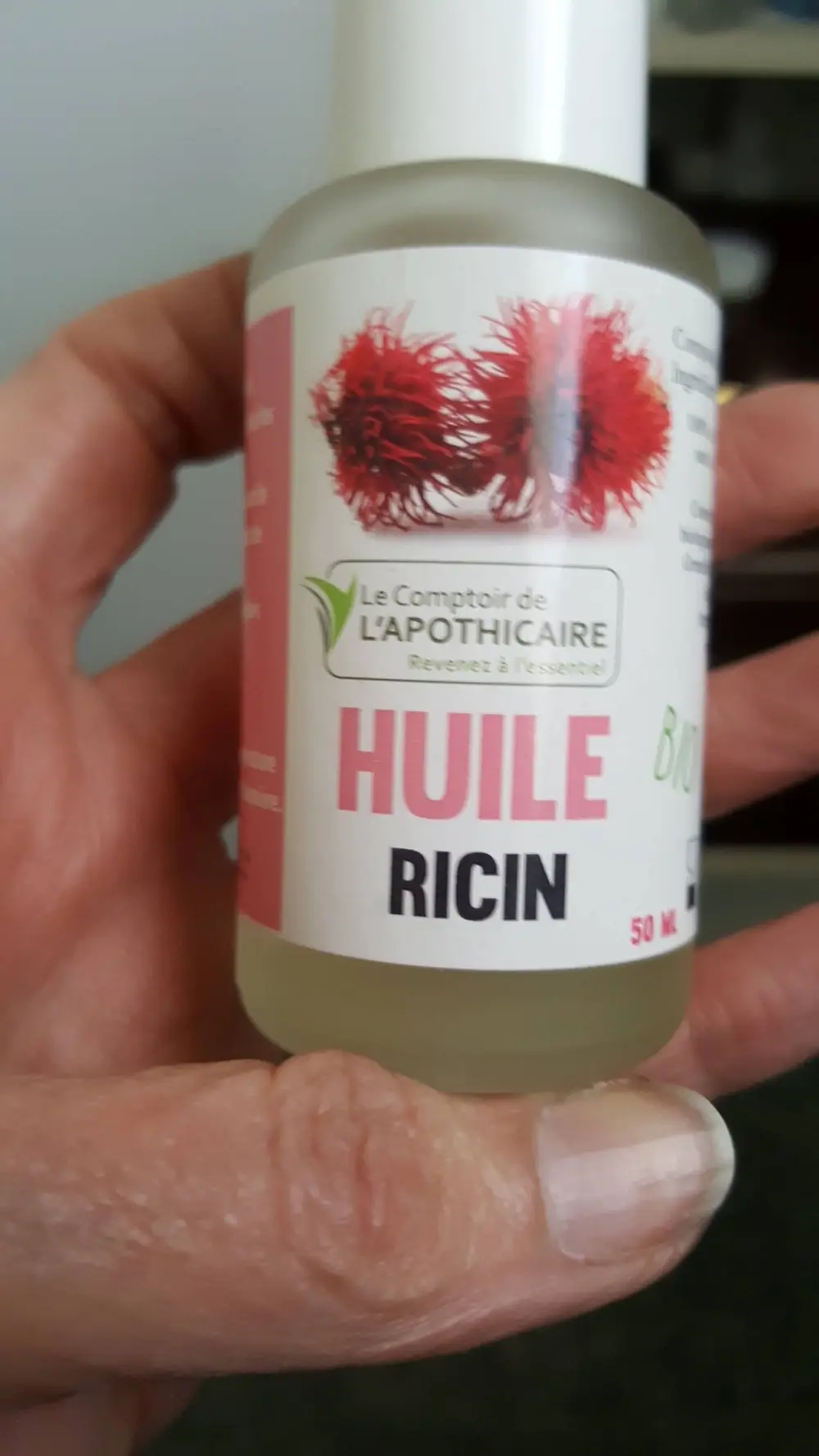 LE COMPTOIR DE L'APOTHICAIRE - Huile de ricin bio