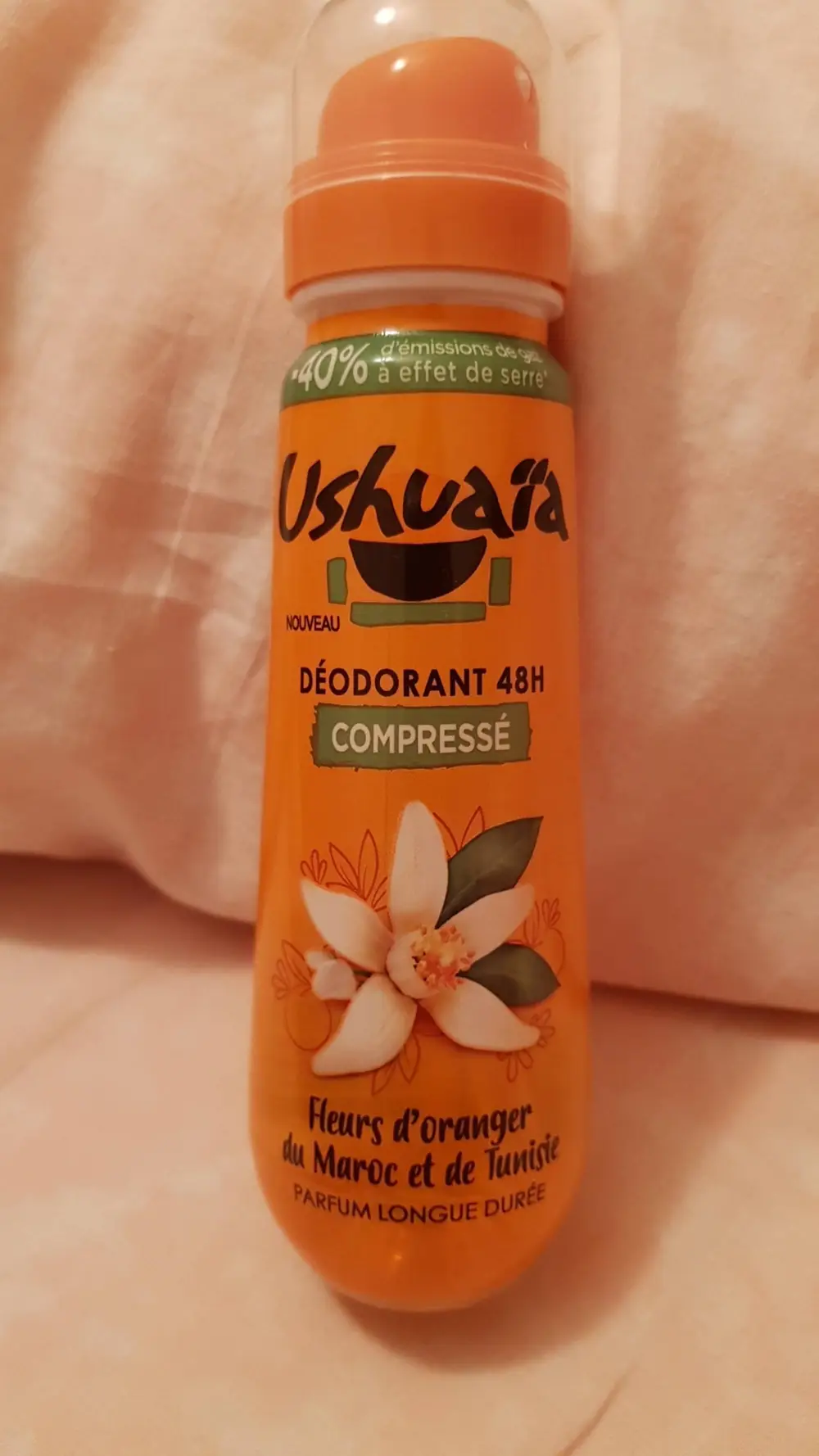 USHUAÏA - Fleurs d'oranger du Maroc et de Tunisie - Déodorant 48h