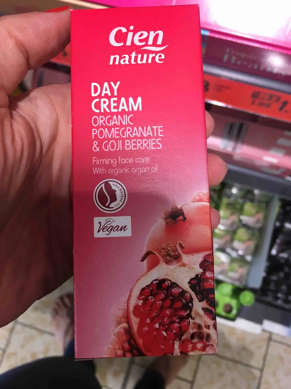 CIEN - Nature - Day cream organic pomegranate & goji berries