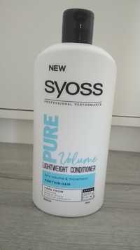 SYOSS - Pure volume - Lightweight conditioner 