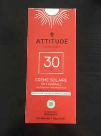 ATTITUDE - Crème solaire 100% minérale spf 30