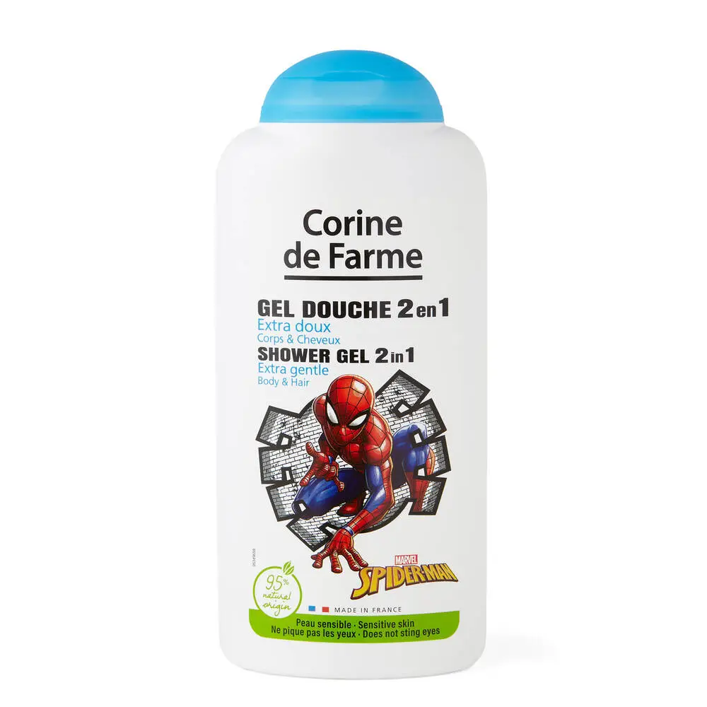 CORINE DE FARME - Gel douche corps et cheveux Spiderman / Avengers 250ml