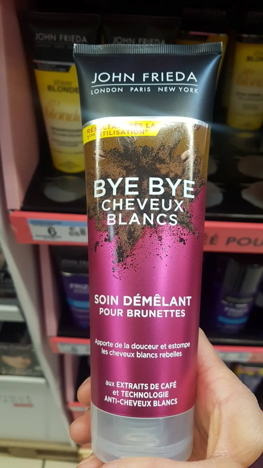 JOHN FRIEDA - Bye bye cheveux blanc - Soin démêlant pour brunettes