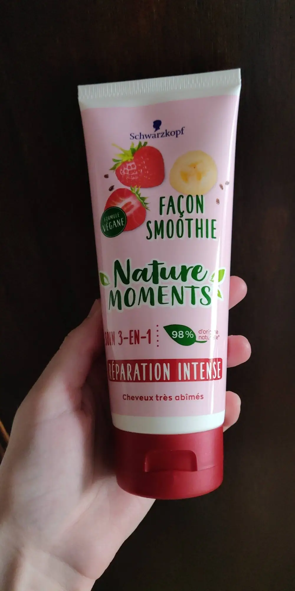 SCHWARZKOPF - Façon smoothie - Nature moments - Réparation intense - Cheveux très abîmés