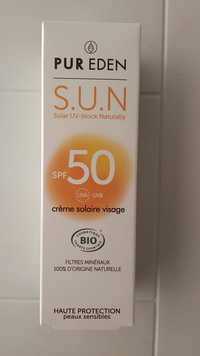 PUR EDEN - Crème solaire visage 50 SPF