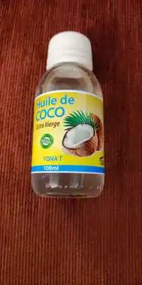 YONA T - Huile de coco extra vierge