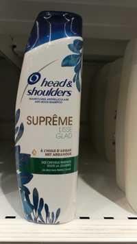 HEAD & SHOULDERS - Suprême lisse glade - Shampooing antipelliculaire à l'huile d'argan
