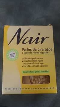 NAIR - Perles de cire tiède à base de résine végétale