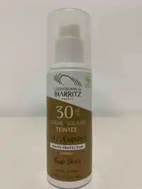 LABORATOIRES DE BIARRITZ - ALGA MARIS - Crème solaire teintée dorée 30