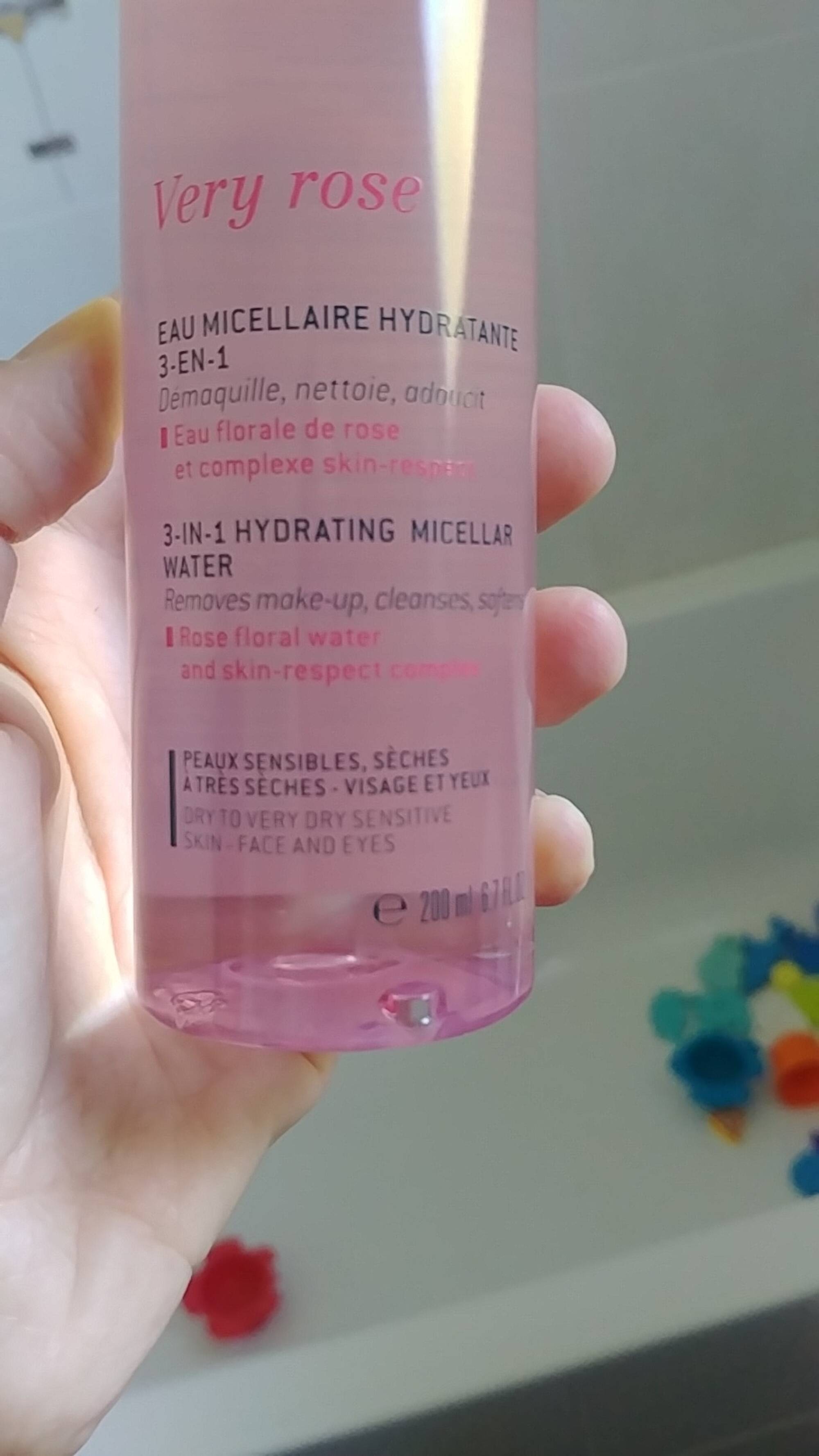 NUXE - Very rose - Eau micellaire hydratante 3 en 1