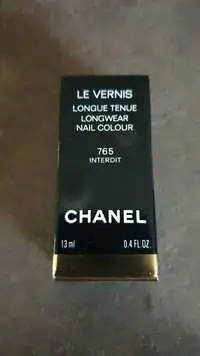 CHANEL - Le vernis longue tenue 765 interdit