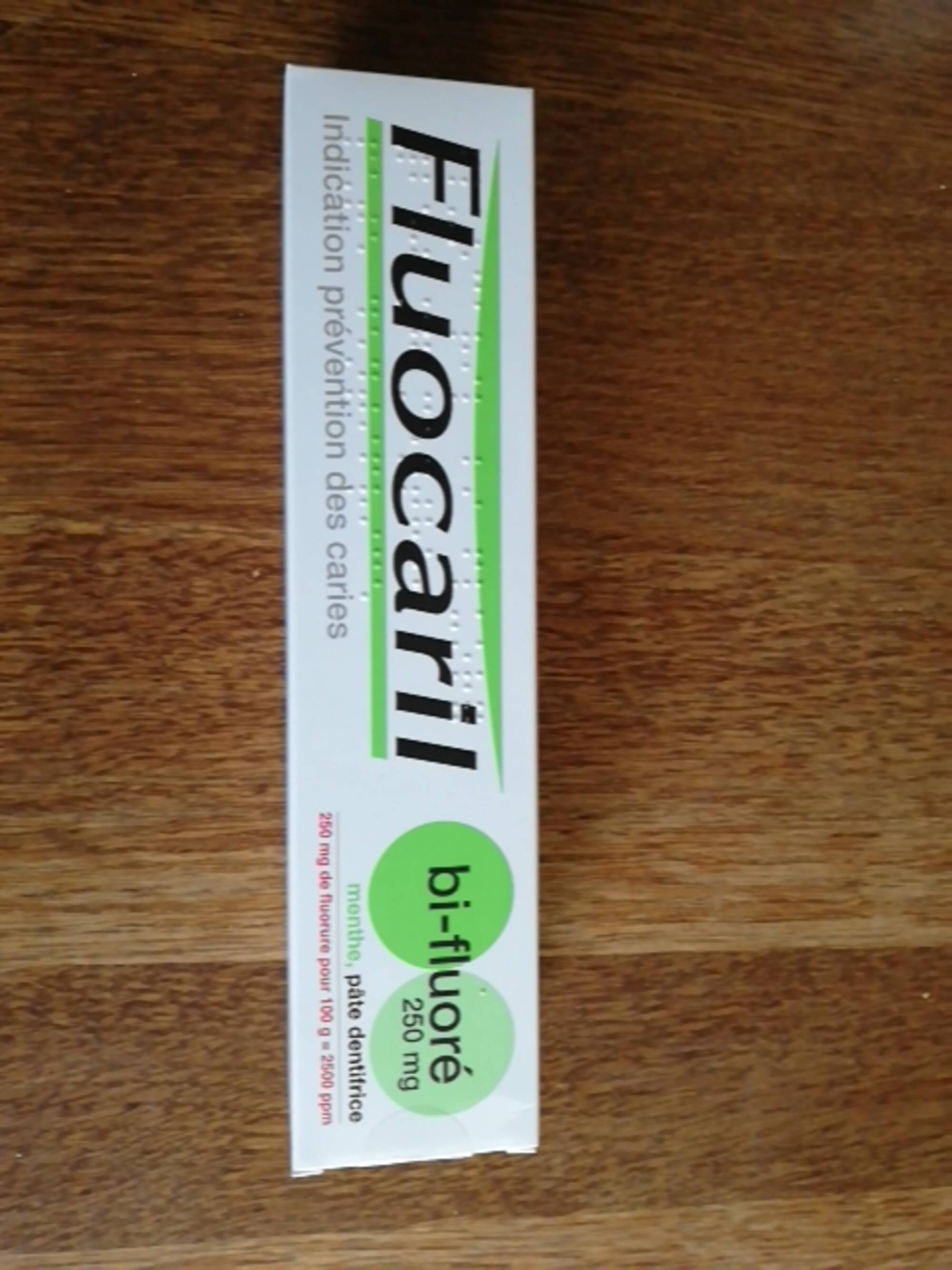 FLUOCARIL - Pâte dentifrice bi-fluoré menthe