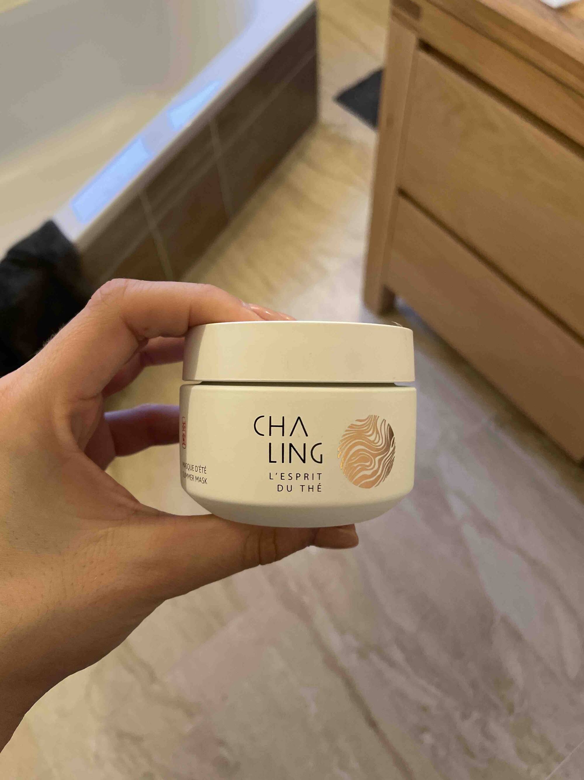 CHA LING - L'esprit du thé - Masque d'été