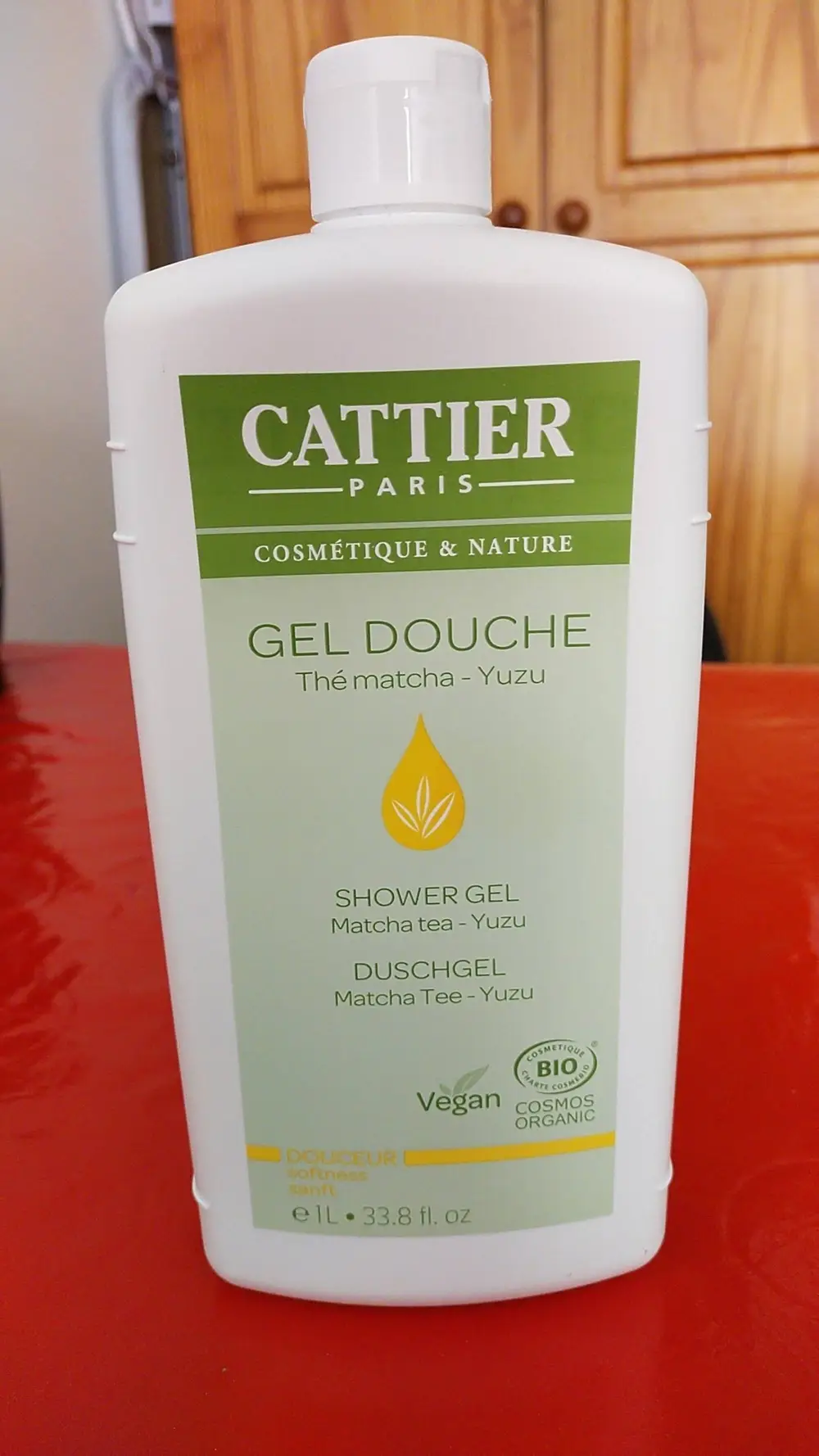 CATTIER - Gel douche Thé matcha-yuzu