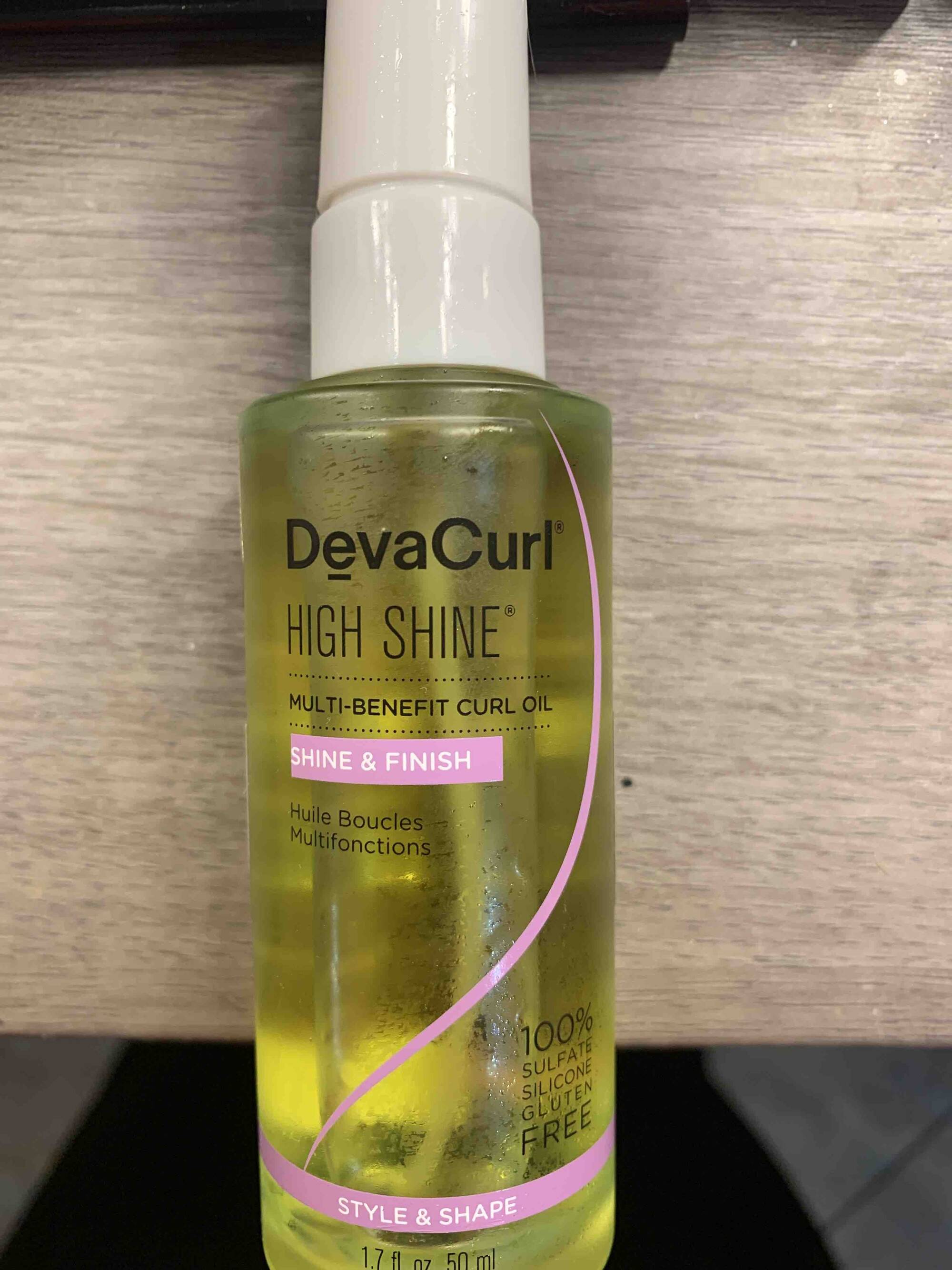 DEVACURL - High Shine - Multi-benefit curl oil
