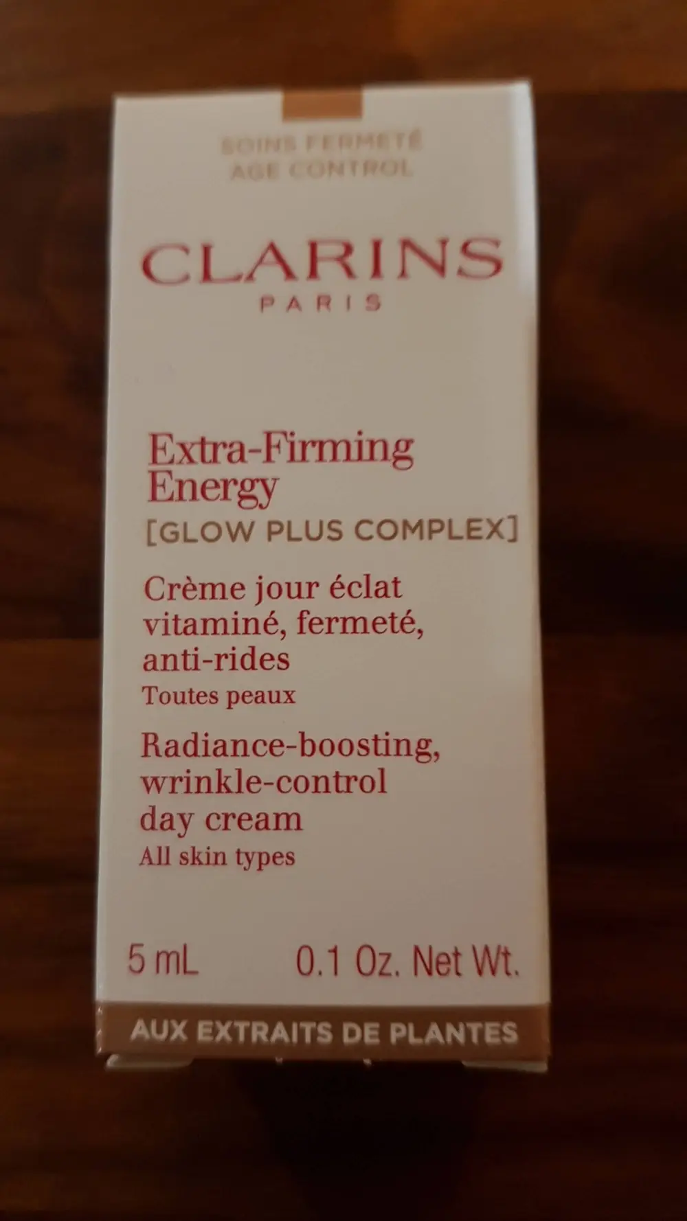 CLARINS - Crème jour éclat vitaminé, fermeté, anti-rides