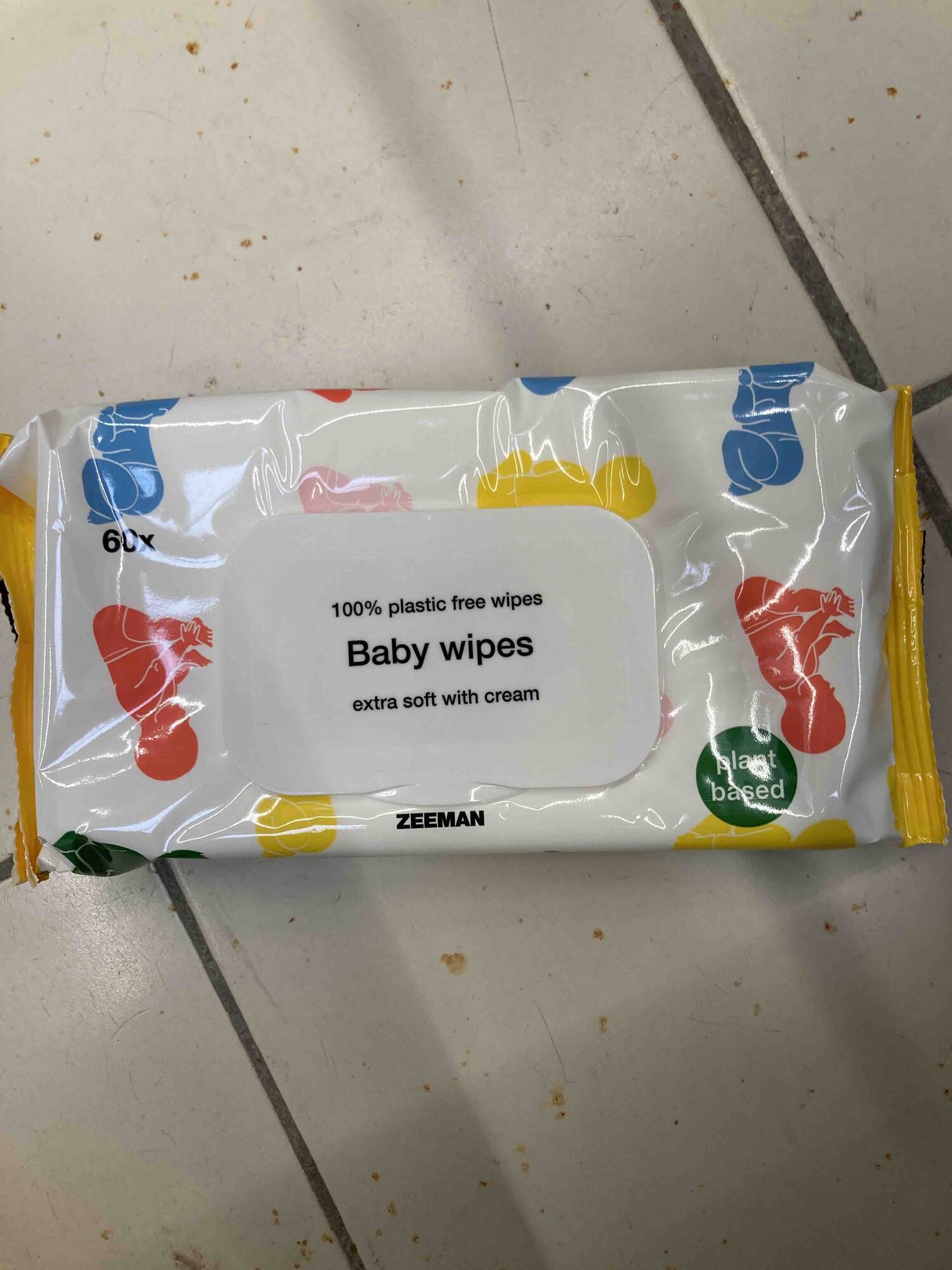 ZEEMAN - Baby wipes extra soft with cream