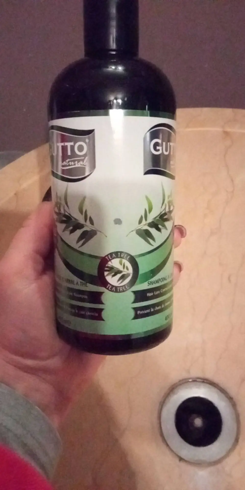 GUTTO NATURAL - Shampoing à l'huile d'arbre à thé