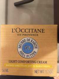 L'OCCITANE - Beurre de karité - Light comforting cream