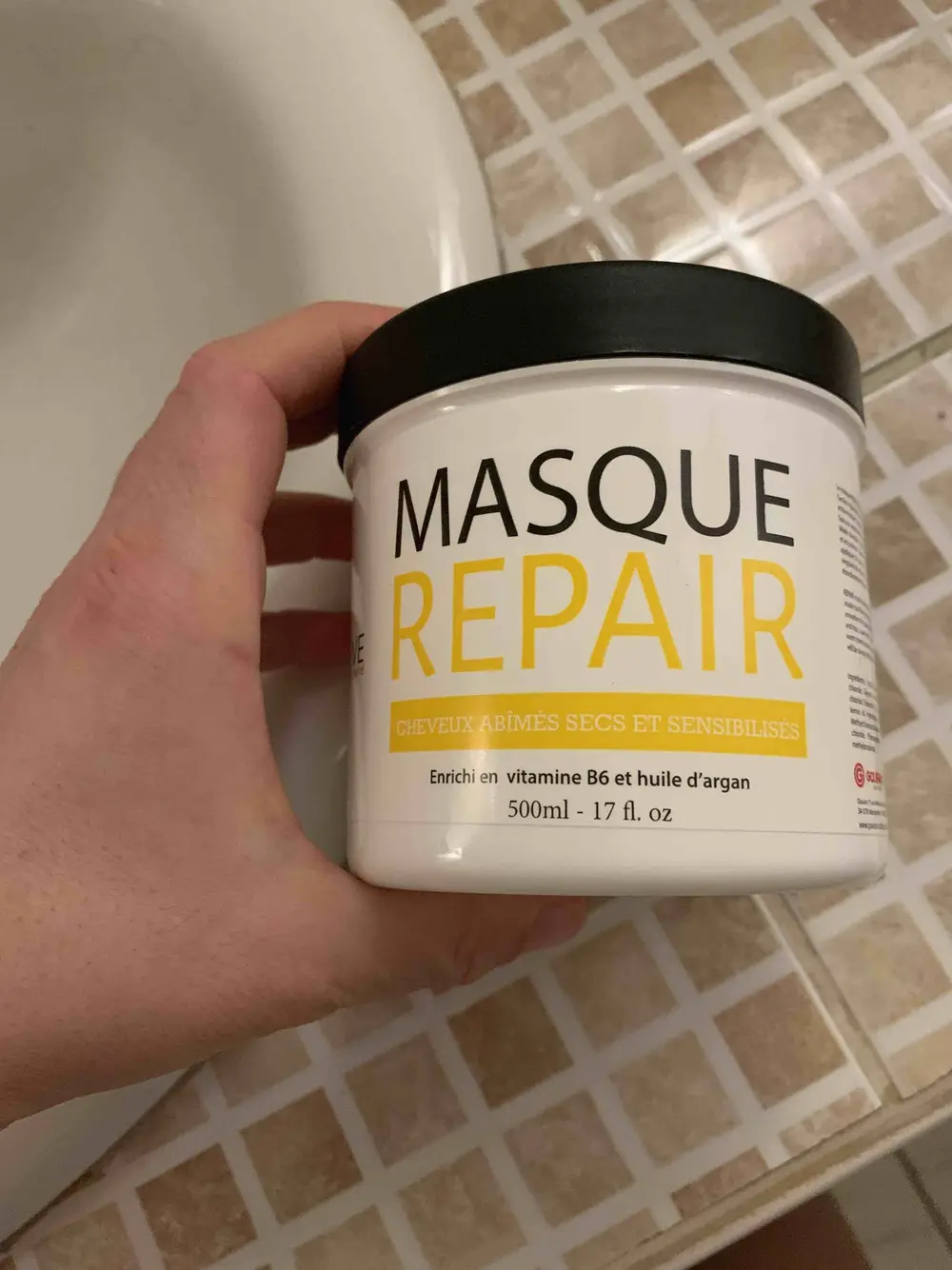 GOUIRAN - Masque repair cheveux abîmés secs et sensibilisés