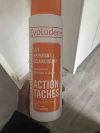 EVOLUDERM - Action taches - Lait hydratant éclaircissant